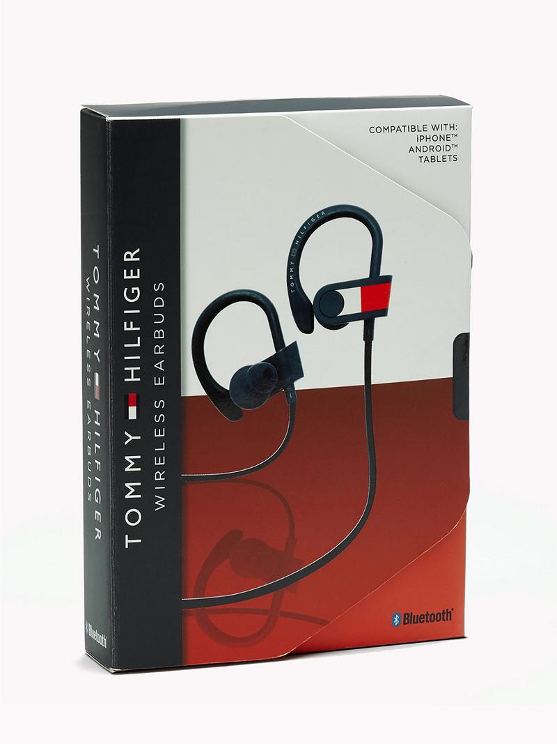 Női Tommy Hilfiger Wireless Earbuds Technology Piros Fehér Kék | HU 706OKI